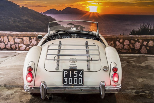 MG A Spider 1600 Twin Cam 1959 - Naples Car Rent