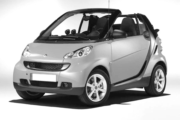 Smart Fortwo convertible automatic - Naples Car Rent